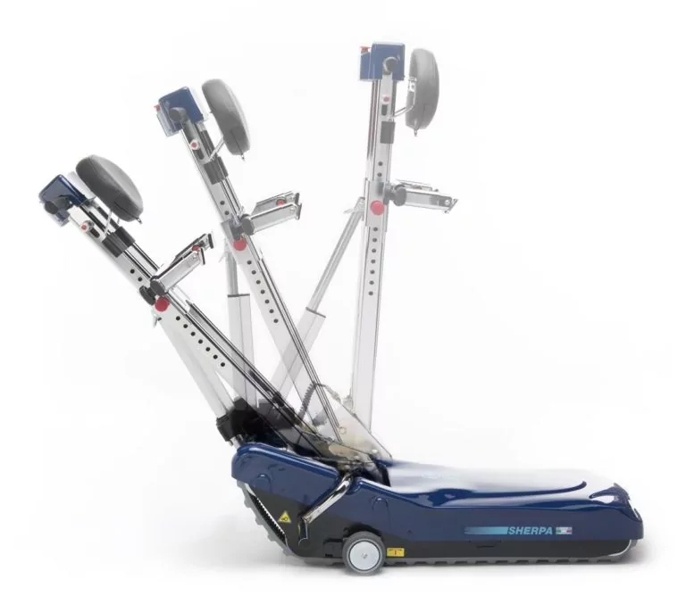Pásový schodolez Sherpa N988 (N908, N958) - je to tam