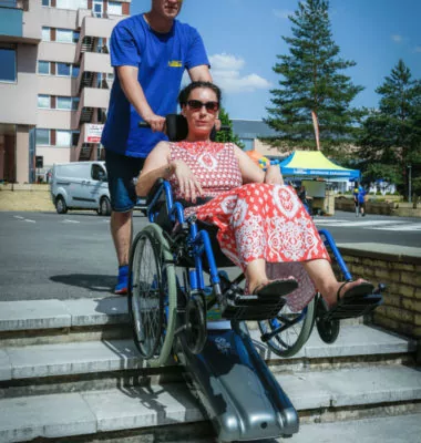 pásový schodolez v NRC